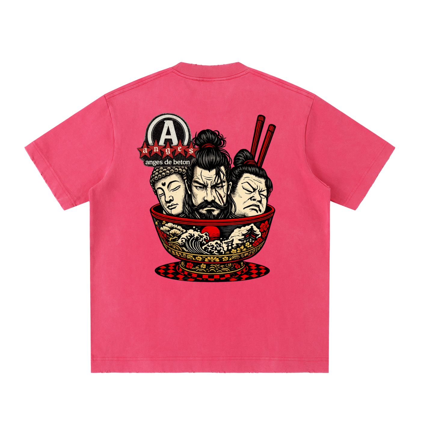 430 GSM (12.7oz) Kanji Bowl Heavyweight T-Shirt