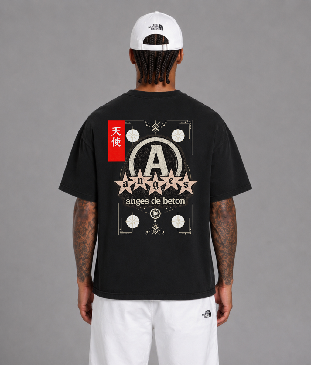 425 GSM Anges de Beton Retro Heavyweight T-Shirt