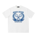 430 GSM Anges Beton Tennis Club Heavyweight T-Shirt