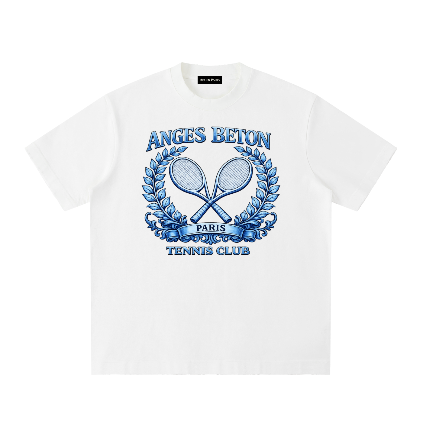 430 GSM Anges Beton Tennis Club Heavyweight T-Shirt