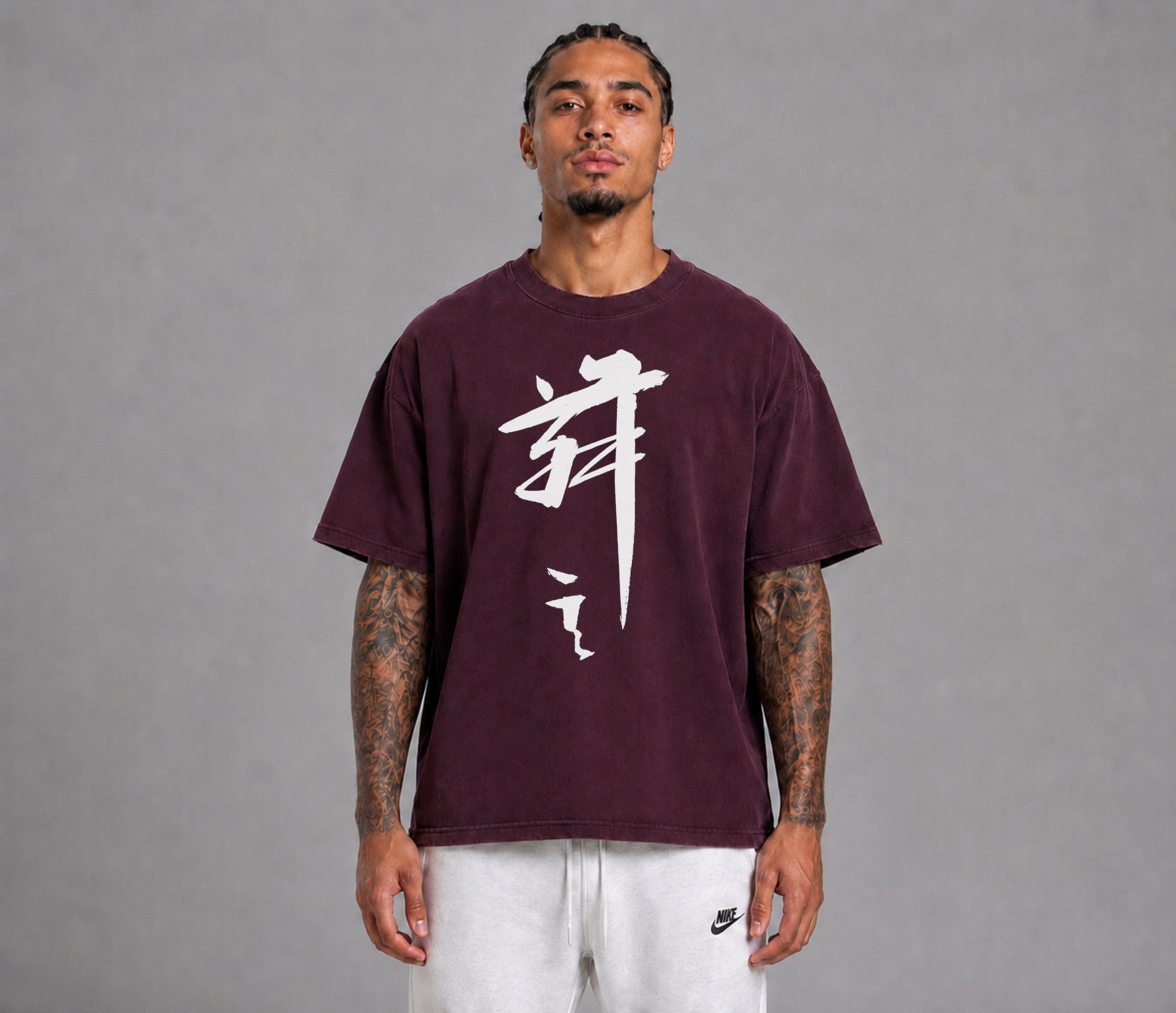 430 GSM (12.7oz) Kanji Bowl Heavyweight T-Shirt