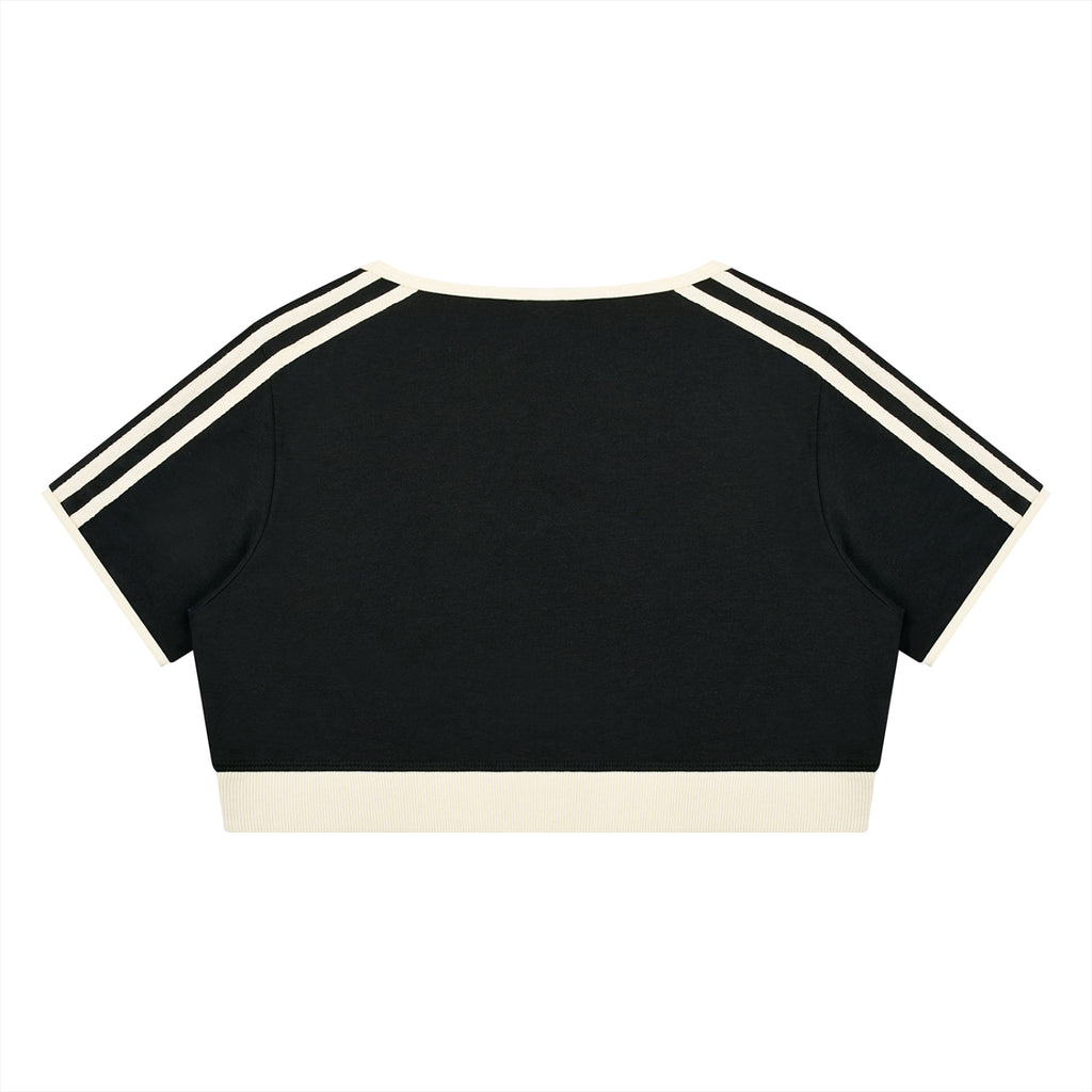 AP Black Crop T-Shirt
