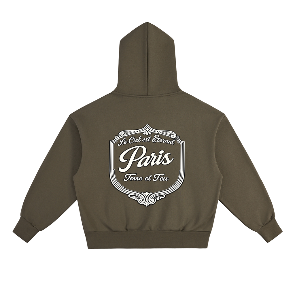 500 GSM Anges Paris Shield Heavyweight Hoodie