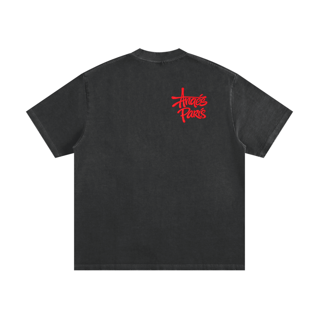 430 GSM Mouth of Roses Heavyweight T-Shirt