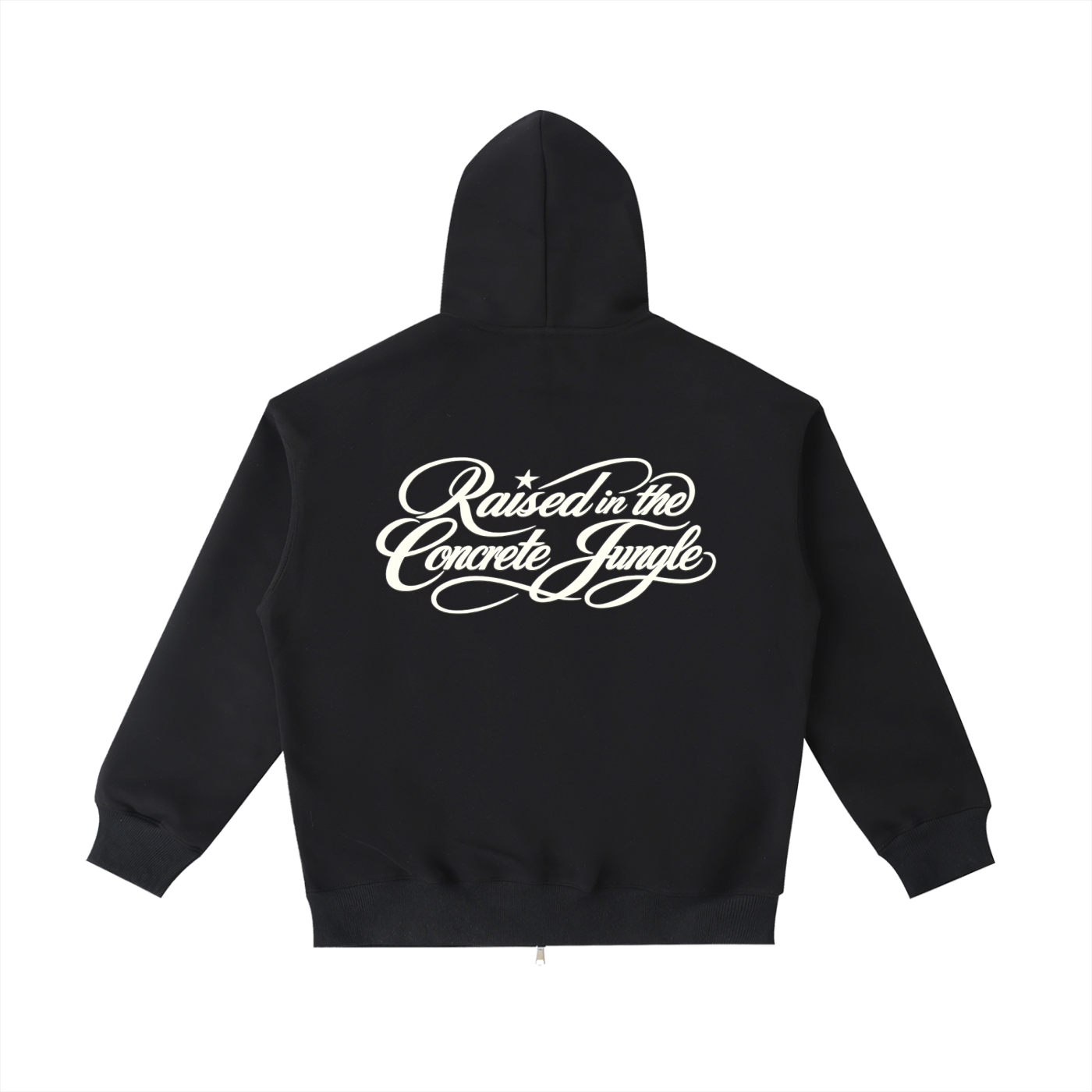 Anges Beton Zip Heavyweight Hoodie