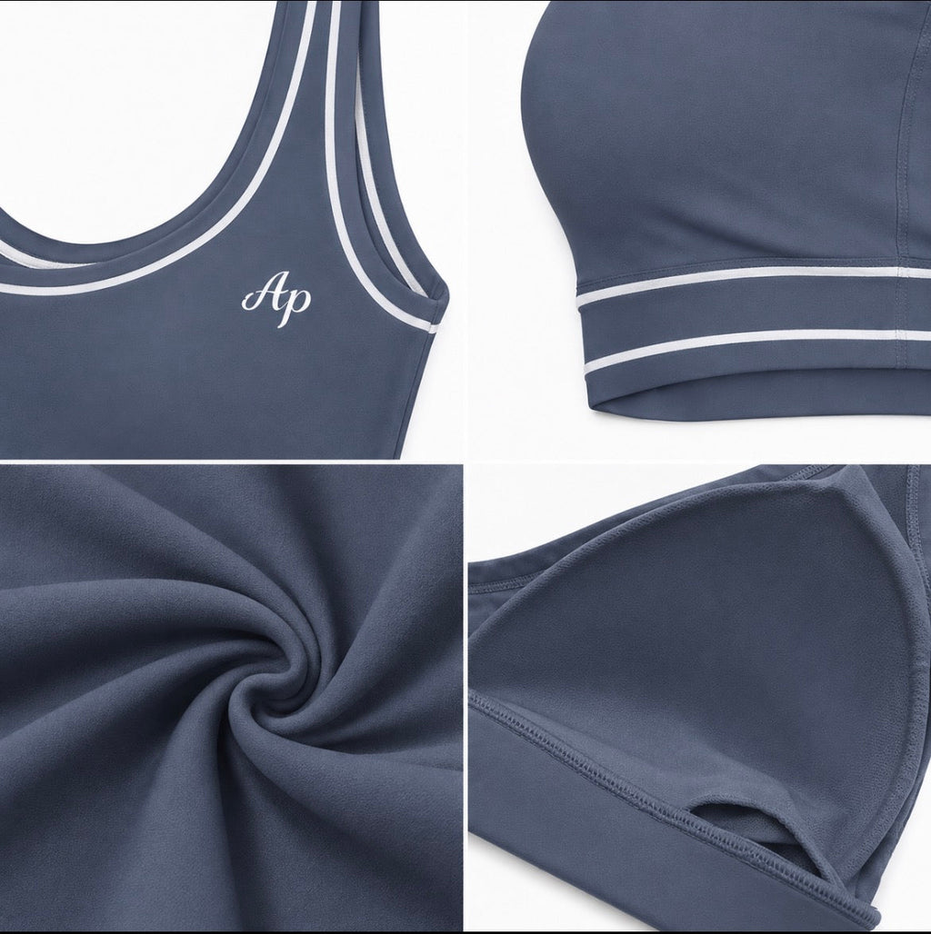 AP Sports Bra- Gray
