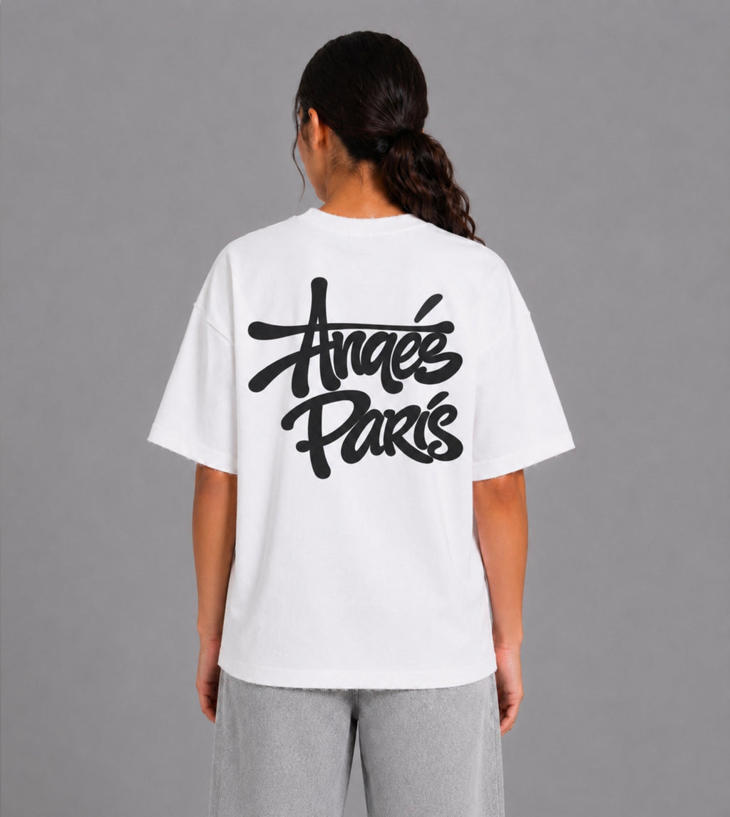 400 GSM Anges Paris Heavyweight T-Shirt