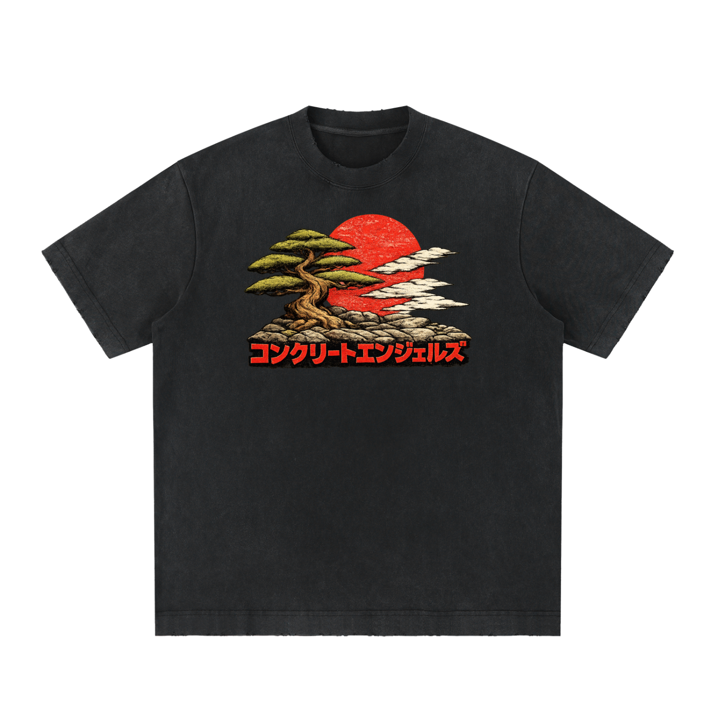 430 GSM Anges Paris Bonsai Heavyweight T-Shirt