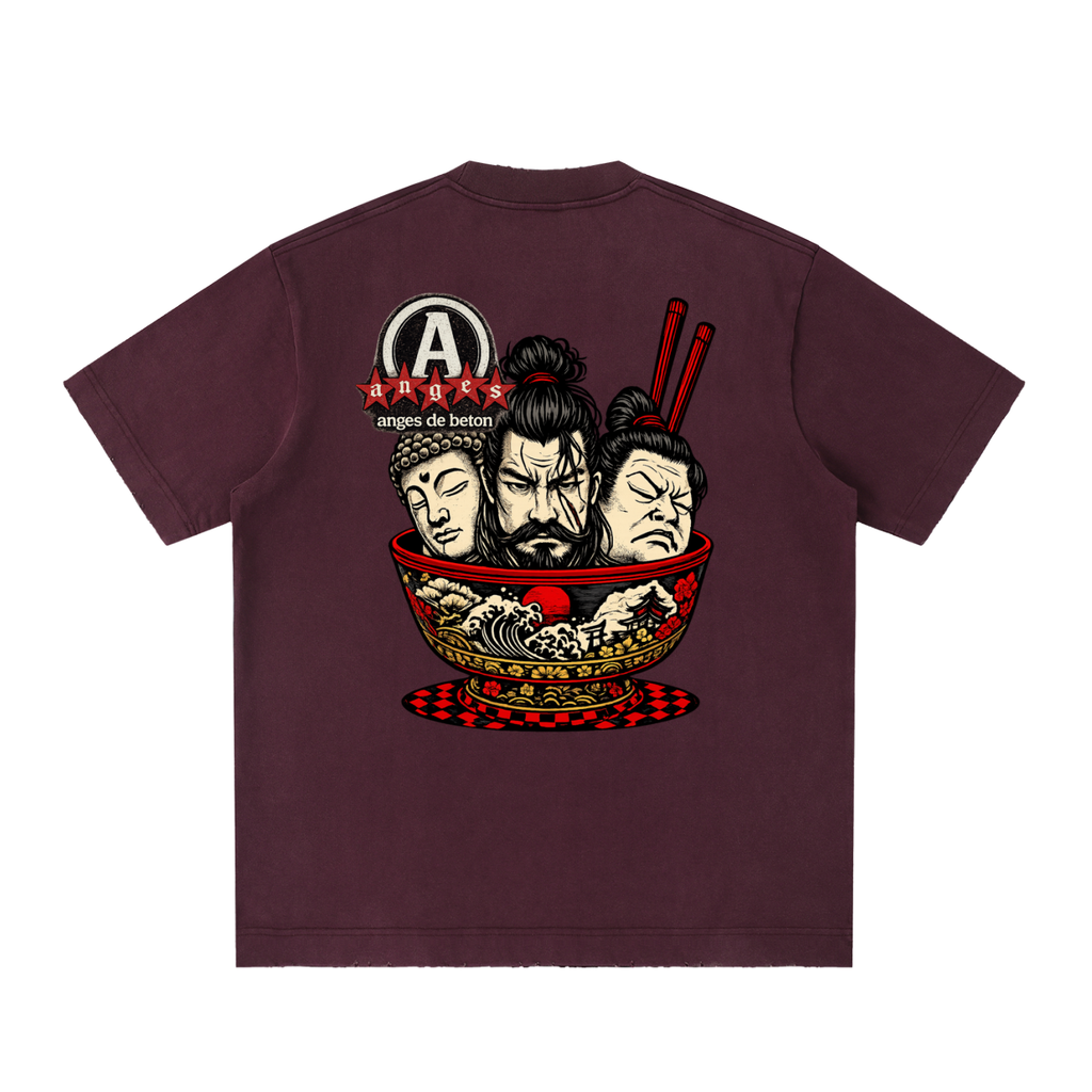 430 GSM Kanji Bowl Heavyweight T-Shirt