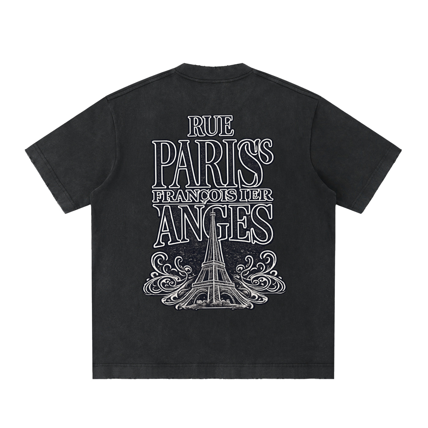430 GSM (12.7oz) Anges Paris Vintage Heavyweight T Shirt