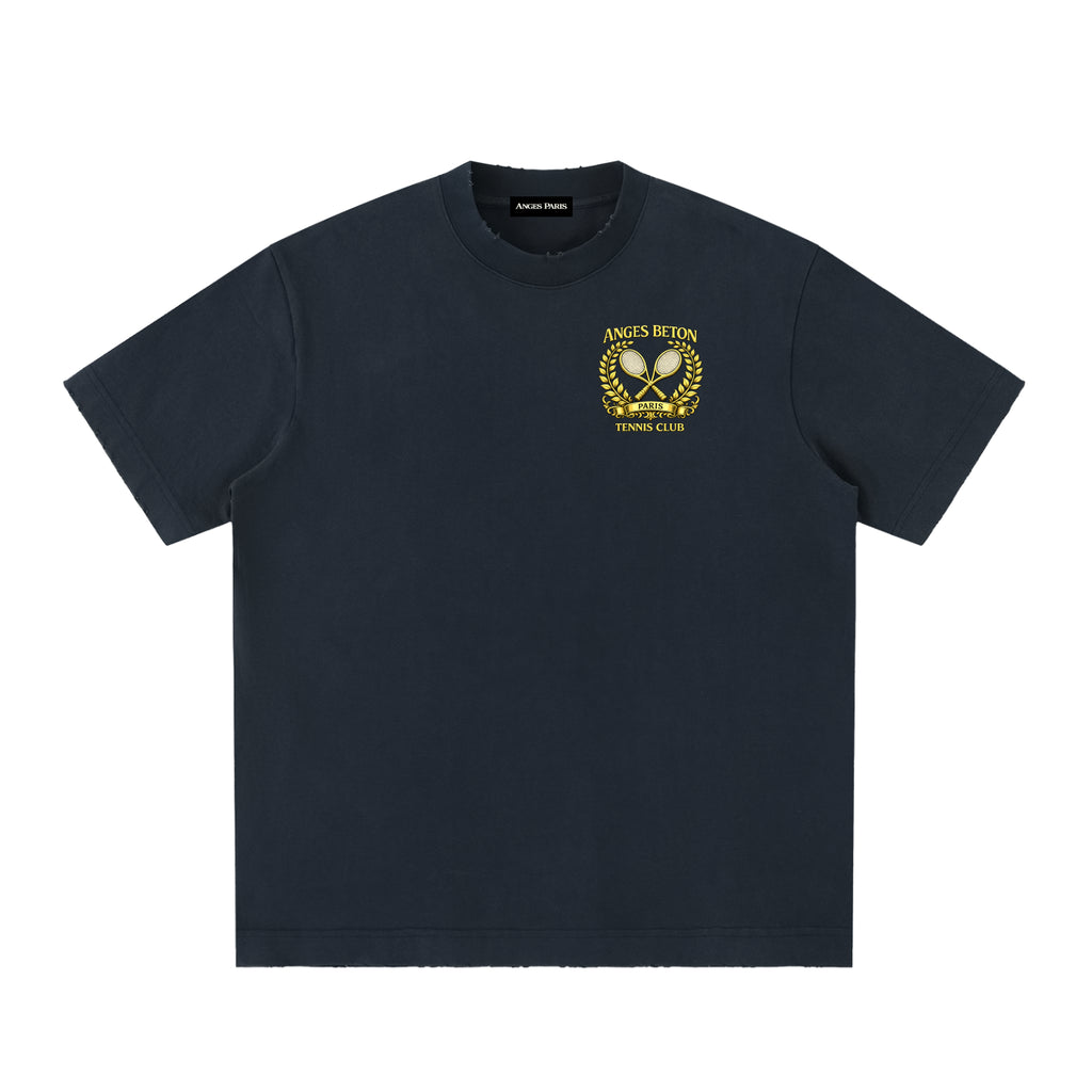 430 GSM (12.7oz) Anges Tennis Flame Heavyweight T-Shirt