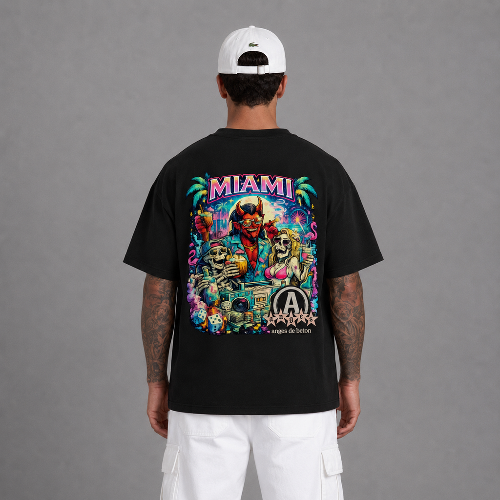 425 GSM Anges Beton Miami Heavyweight T-Shirt