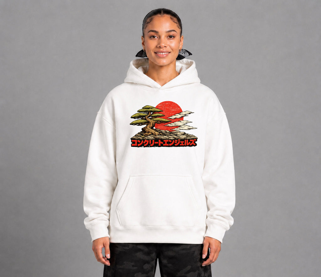 500 GSM Anges Paris Bonsai Heavyweight Hoodie