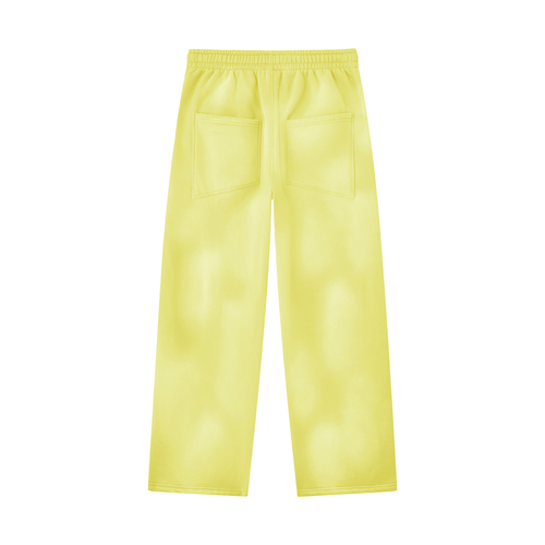 350 GSM Anges Paris Sunfade Wide Leg Fleece Sweatpants