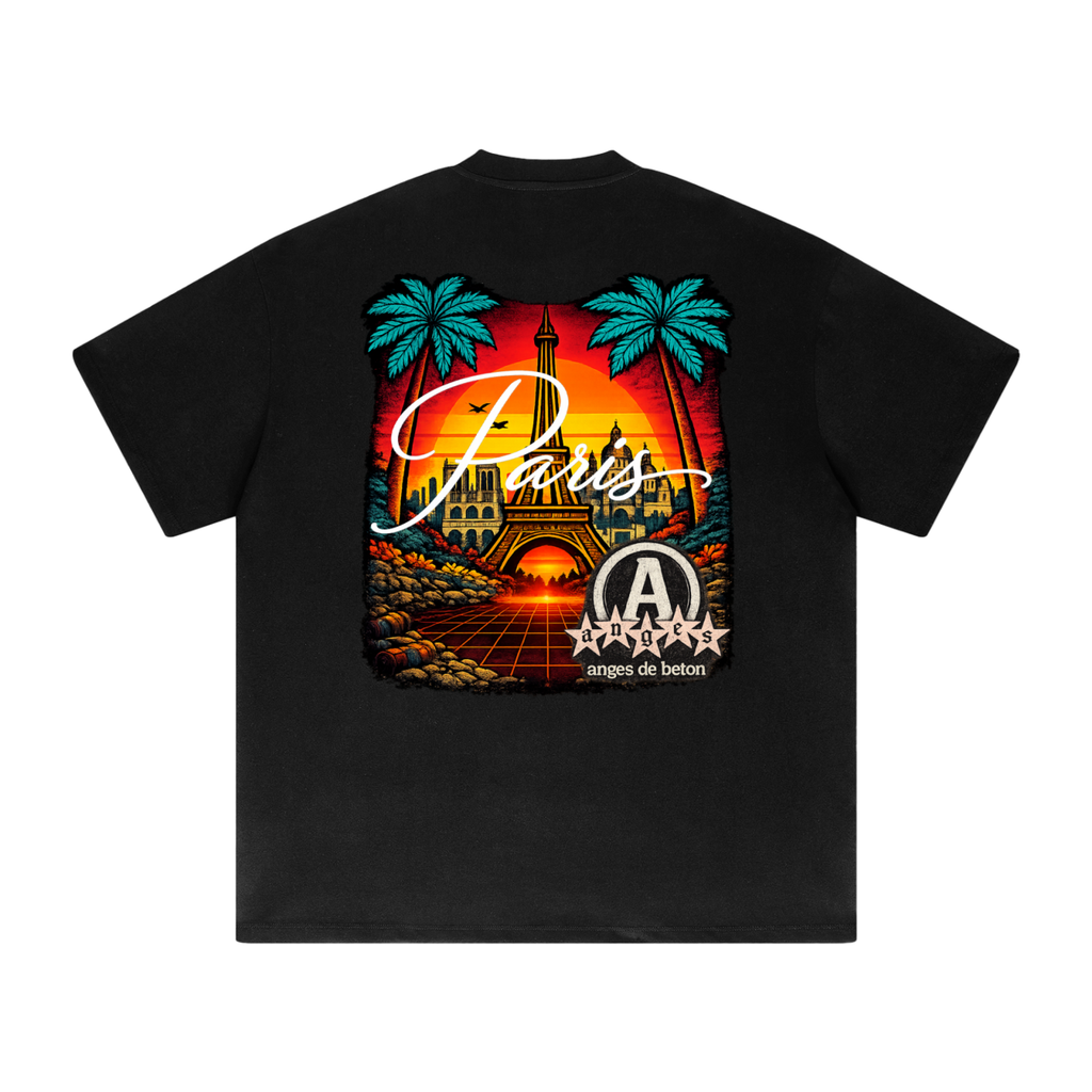 425 GSM (12.5oz) Anges de Beton Paris Heavyweight T-Shirt