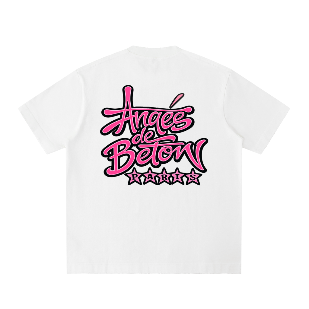 430 GSM Paris Stars Heavyweight T-Shirt