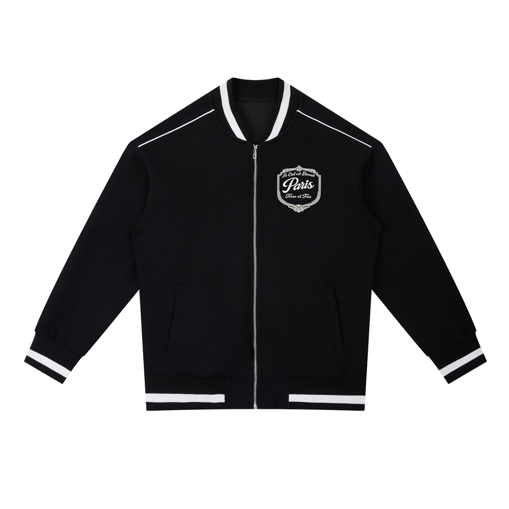 400 GSM Concrete Angels Zip Bomber Jacket