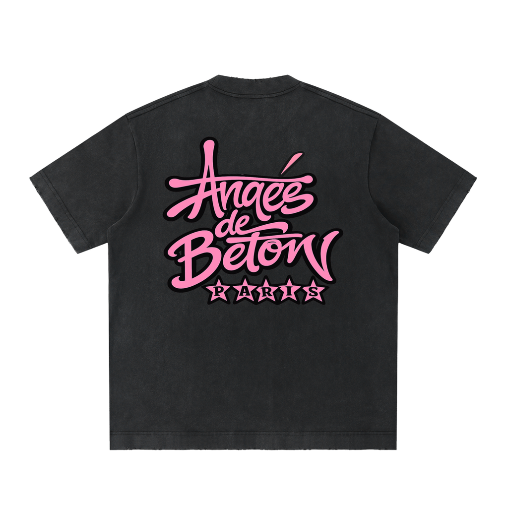 430 GSM Paris Stars Heavyweight T-Shirt
