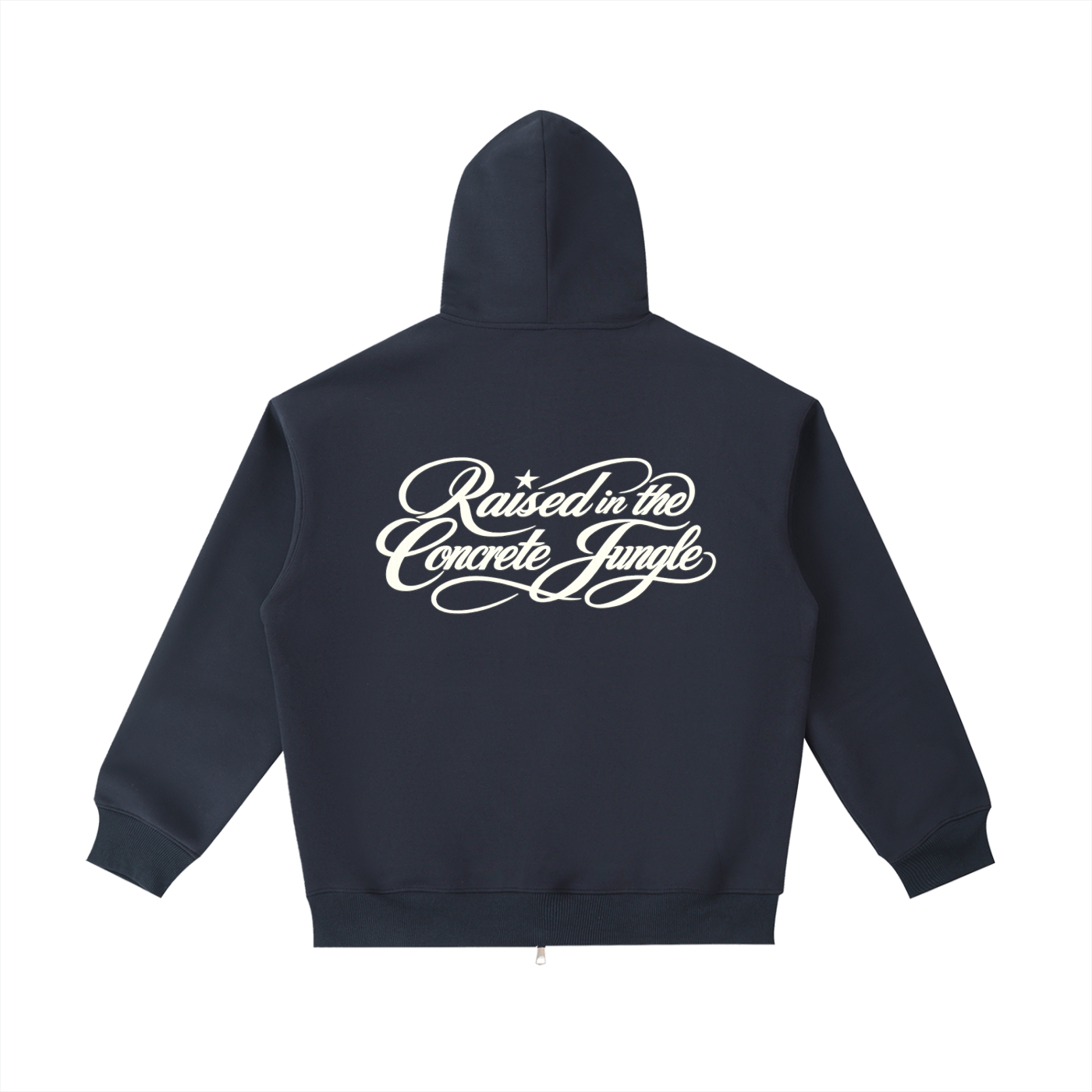 Anges Beton Zip Heavyweight Hoodie