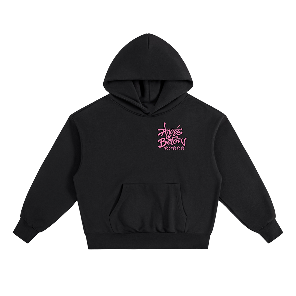 500 GSM Paris Stars Heavyweight Hoodie