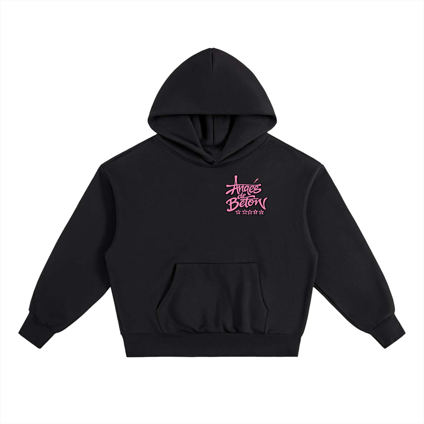 500 GSM Paris Stars Heavyweight Hoodie