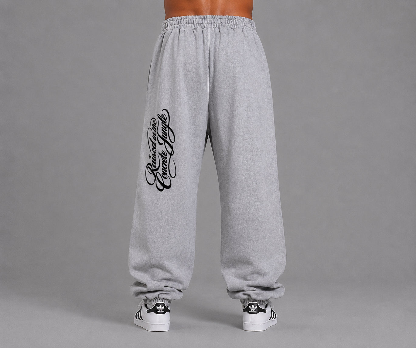 400 GSM Womens Anges Paris Snow Wash Heavyweight Sweatpants