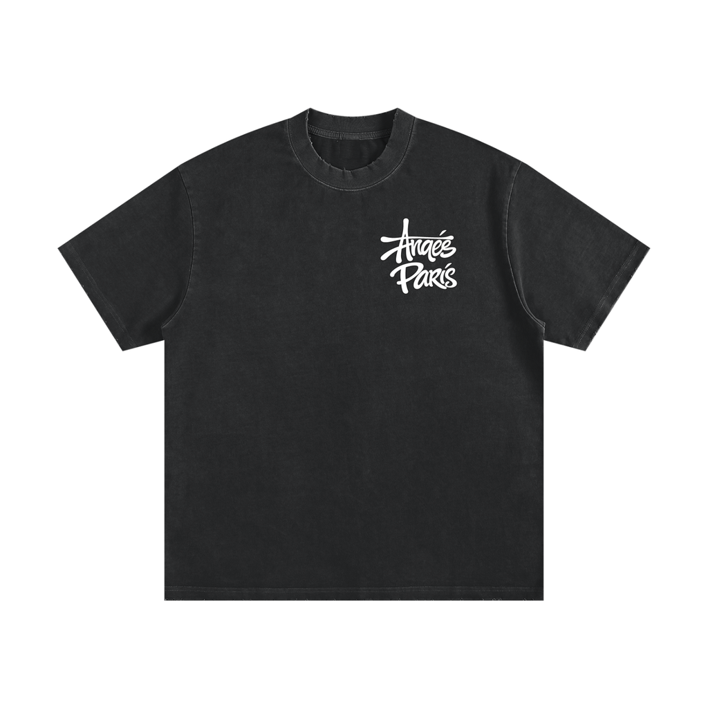 430 GSM Roses Heavyweight T-Shirt