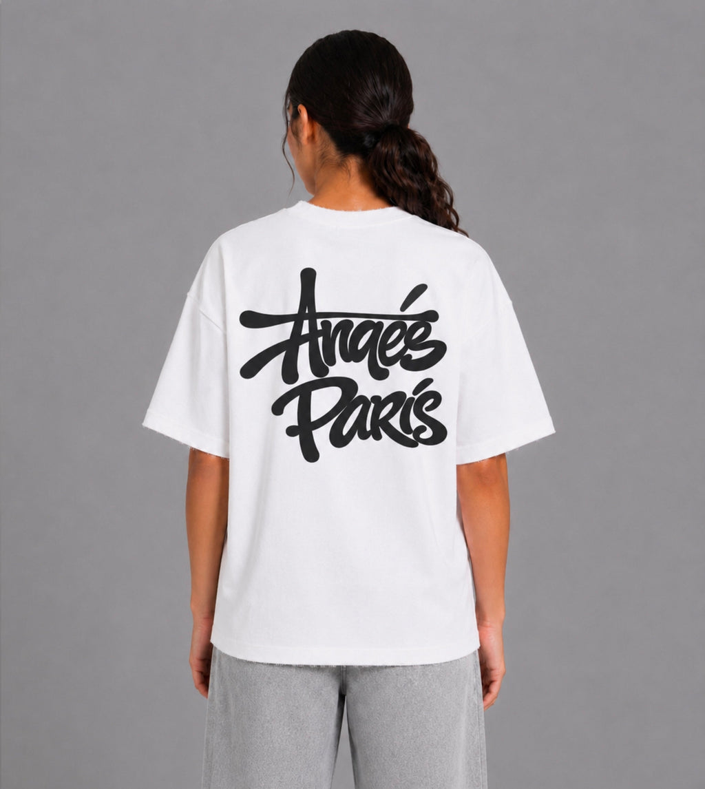 400 GSM Anges Paris Heavyweight T-Shirt