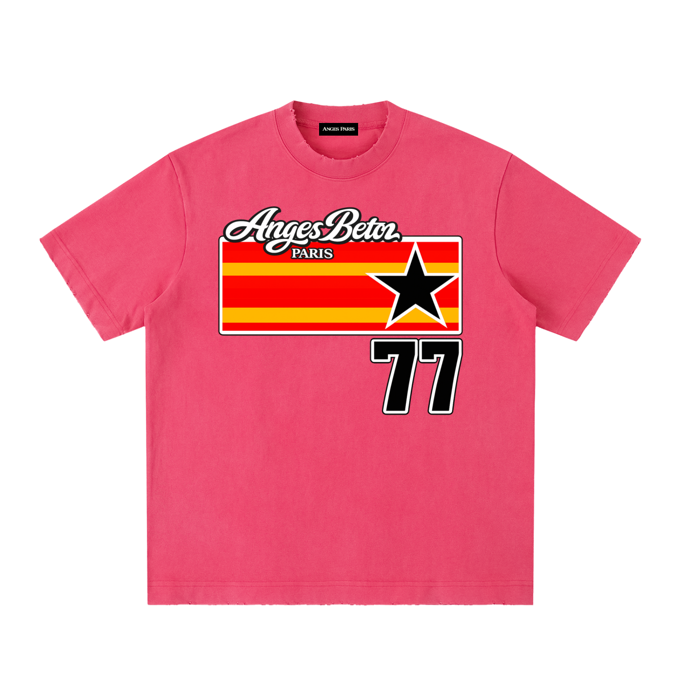 430 GSM Anges Beton Stripe 77 Heavyweight T-Shirt