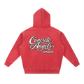 355 GSM Concrete Angels Snow Wash Oversize Hoodie