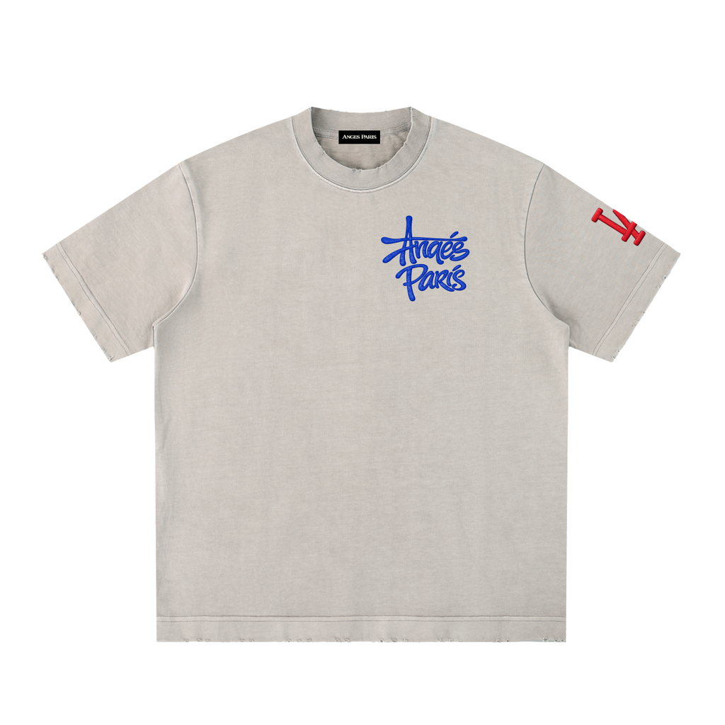 430 GSM (12.7 oz) Anges Paris LA Heavyweight T-Shirt