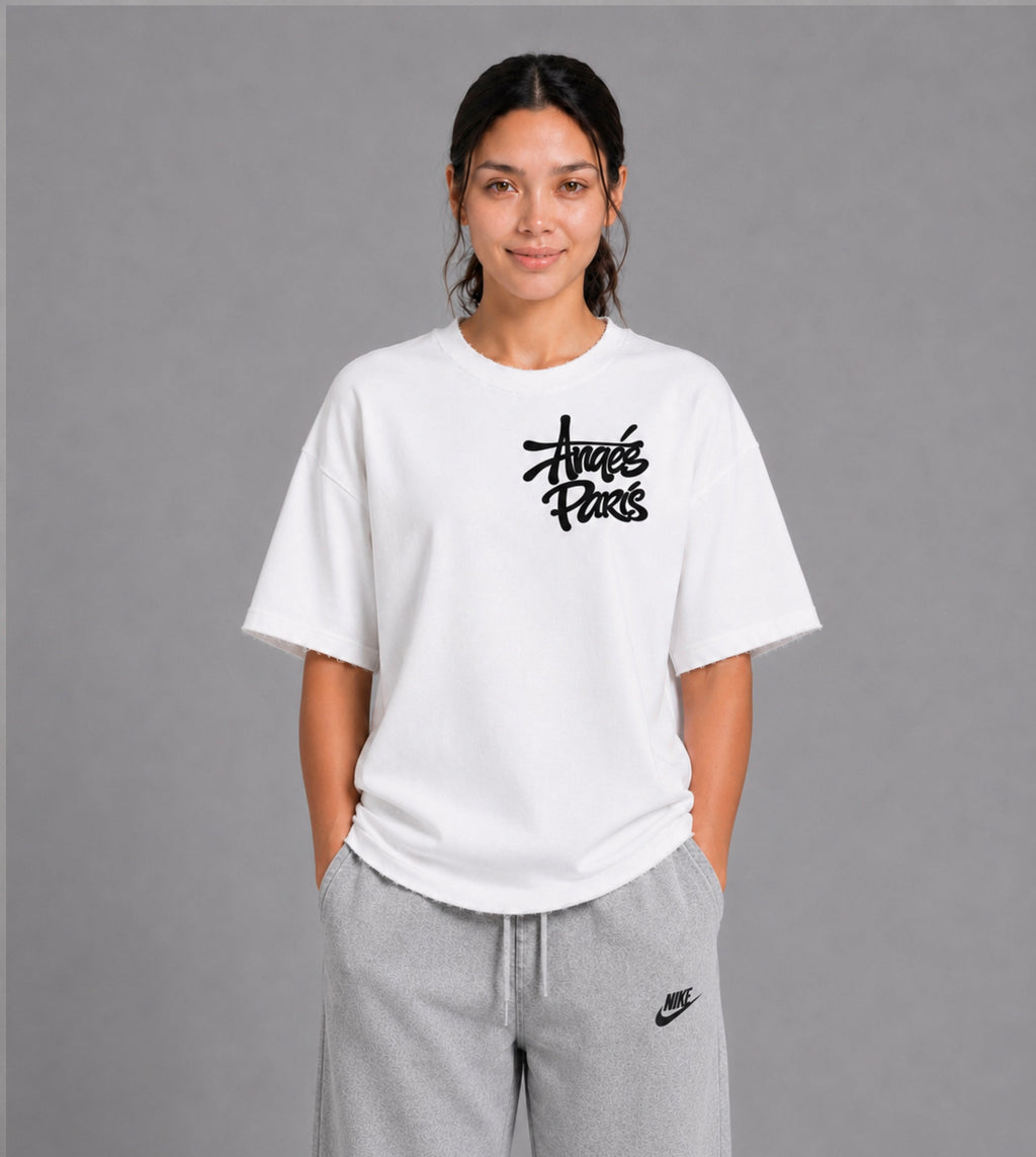 400 GSM Anges Paris Heavyweight T-Shirt