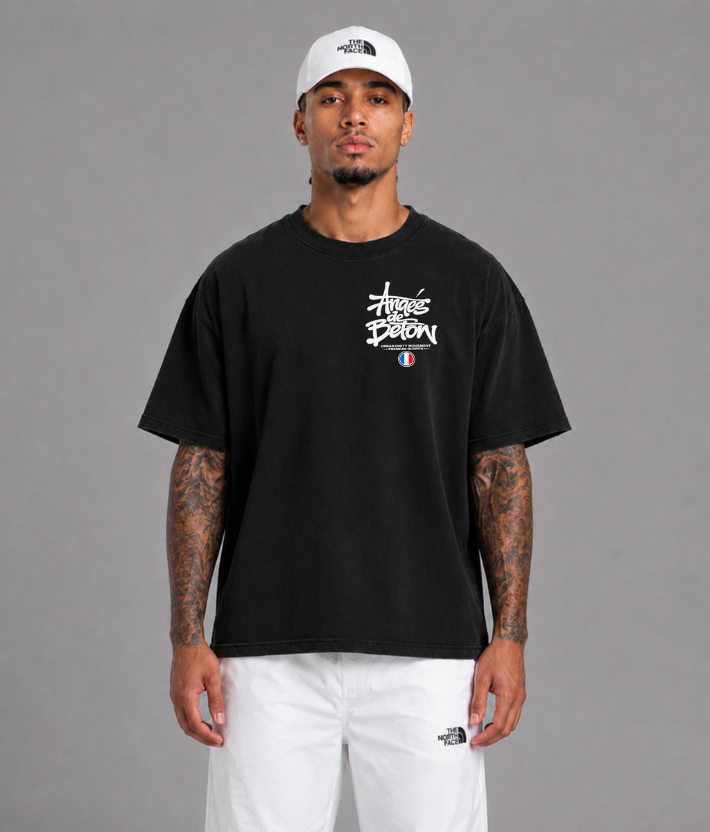 425 GSM Anges de Beton Retro Heavyweight T-Shirt