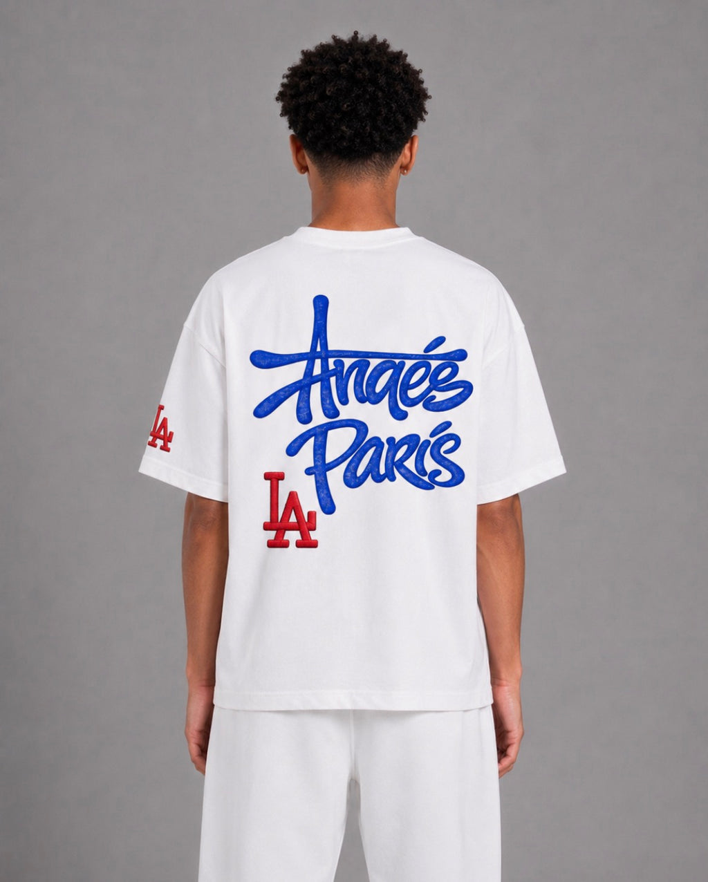 430 GSM (12.7 oz) Anges Paris LA Heavyweight T-Shirt