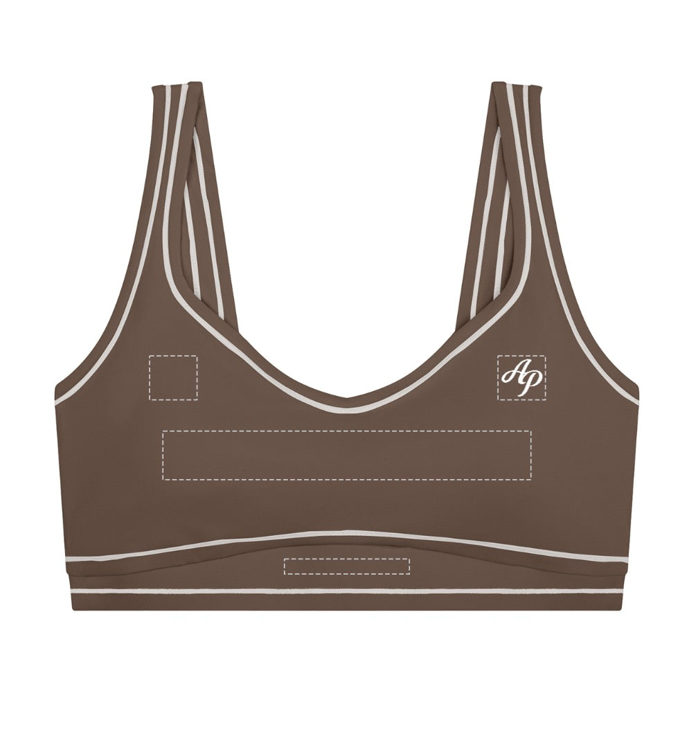 AP Sports Bra- Coffee