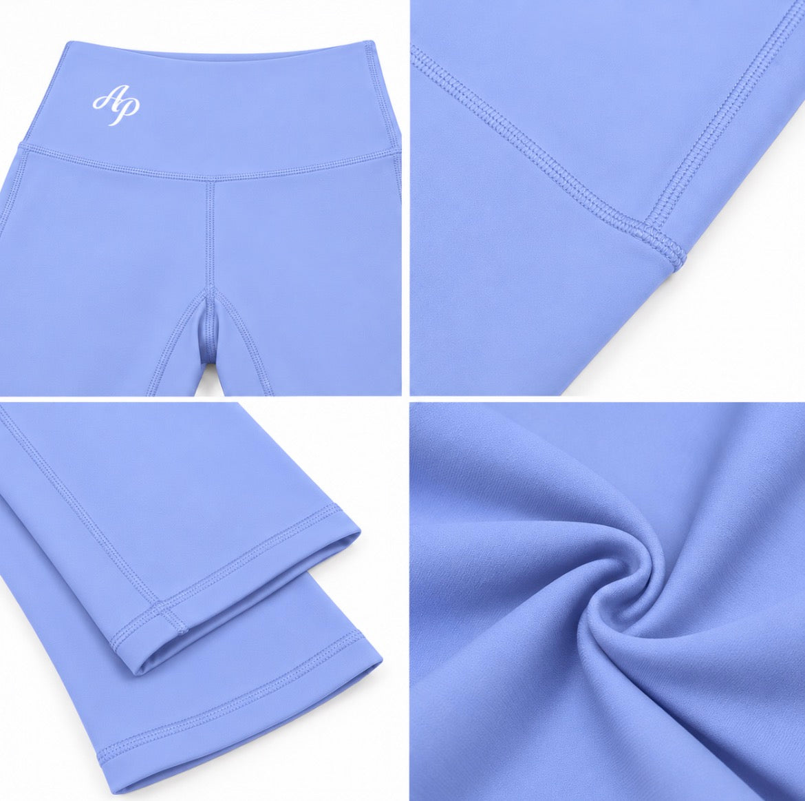 AP High Waist Capri Leggings- Lavender
