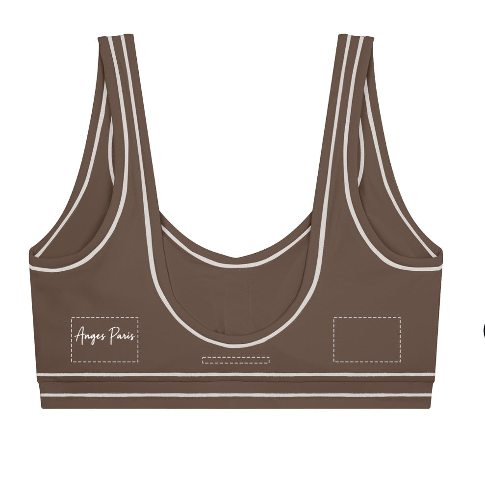 AP Sports Bra- Coffee