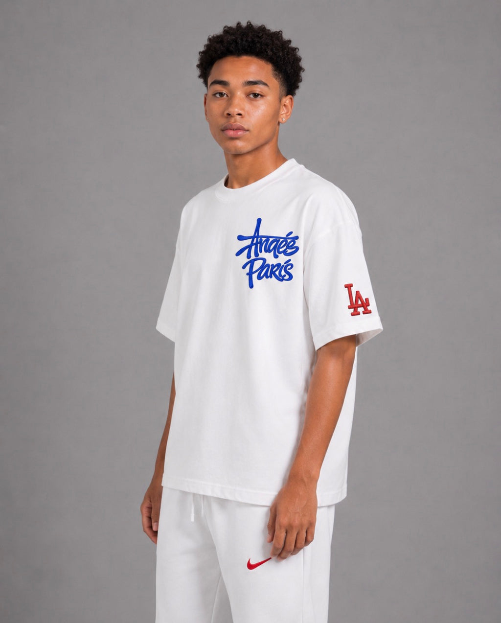 430 GSM (12.7 oz) Anges Paris LA Heavyweight T-Shirt