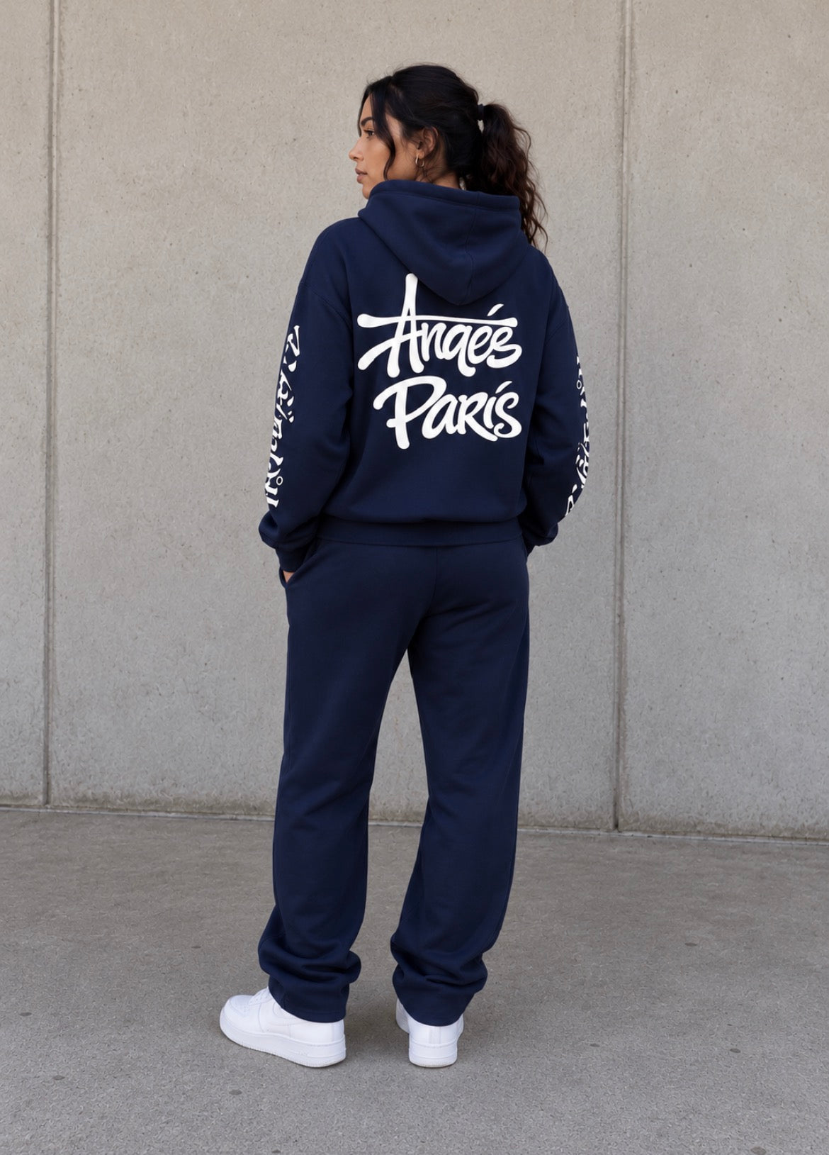 アンジェパリ Blues Midweight Hoodie