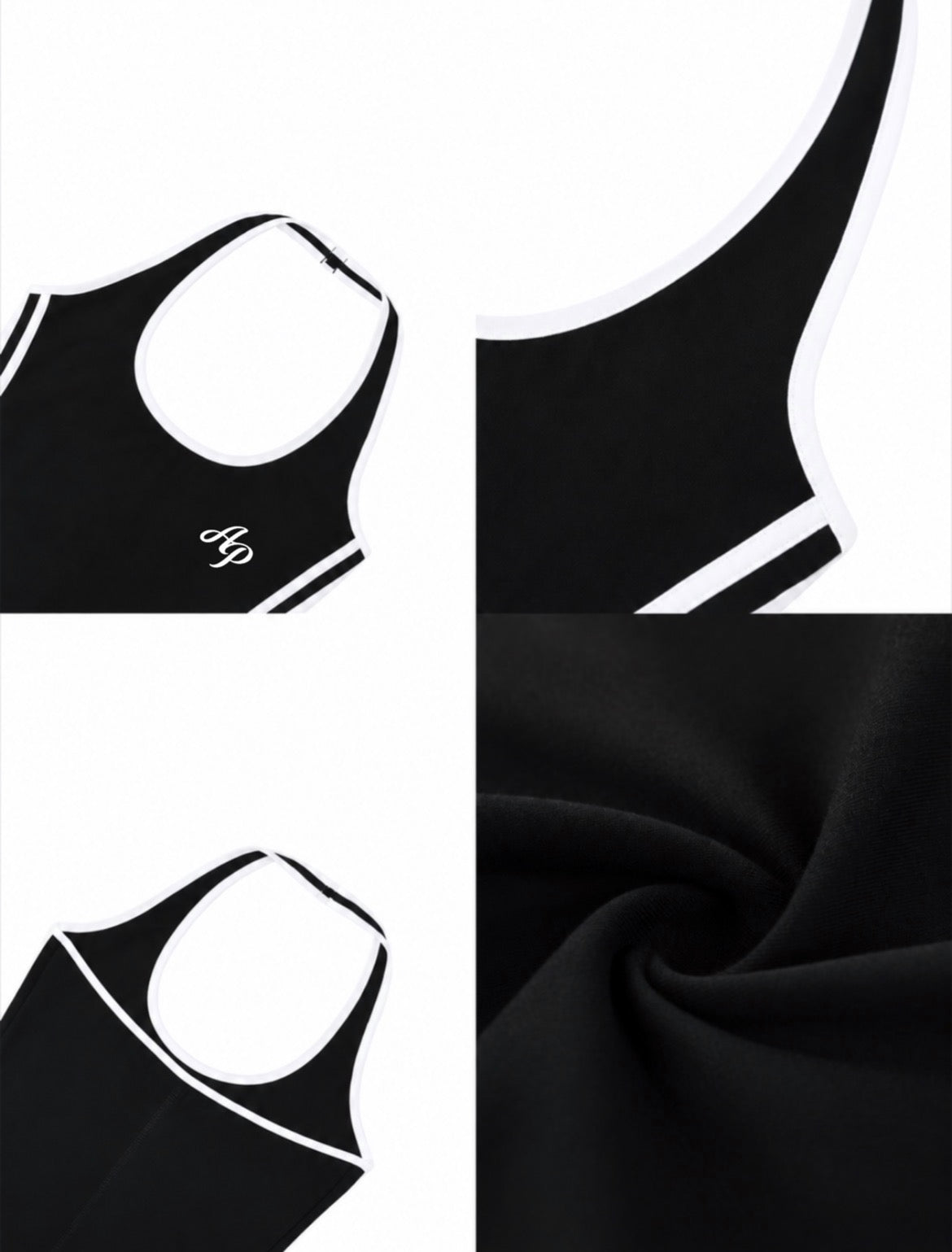 AP Halter Dress- Black
