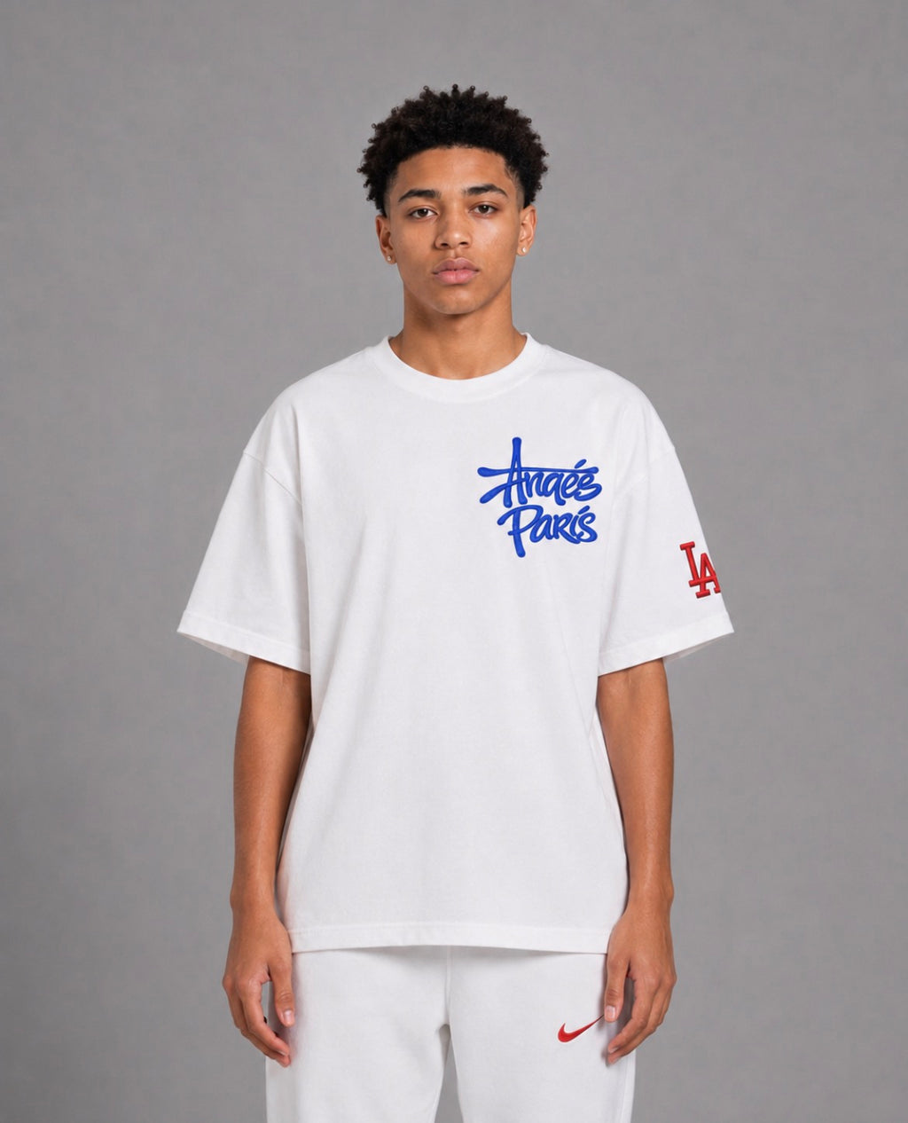 430 GSM (12.7 oz) Anges Paris LA Heavyweight T-Shirt
