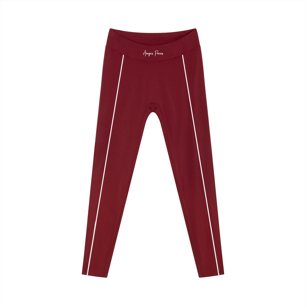 AP High-Waist Leggings- Wine
