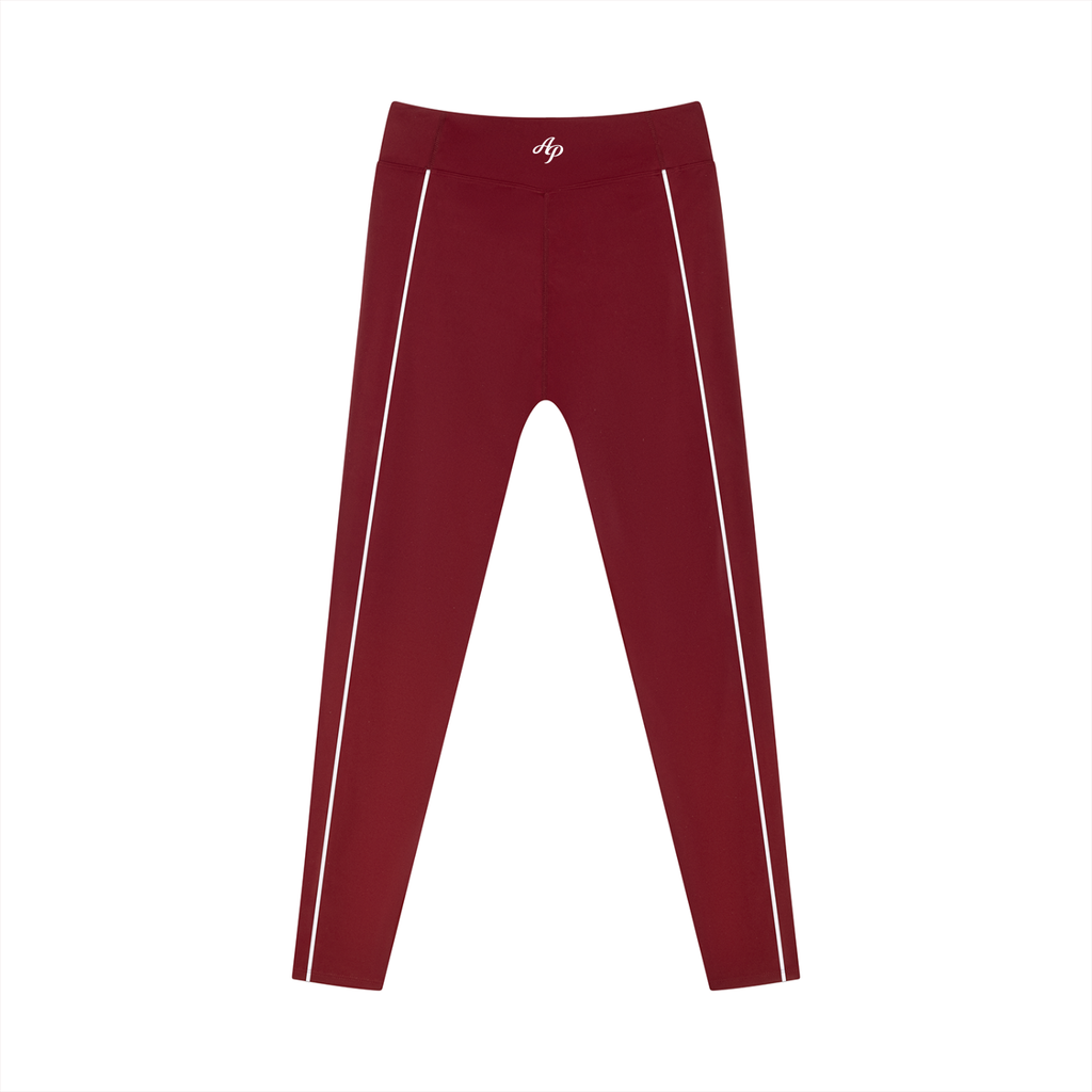 AP High-Waist Leggings- Wine