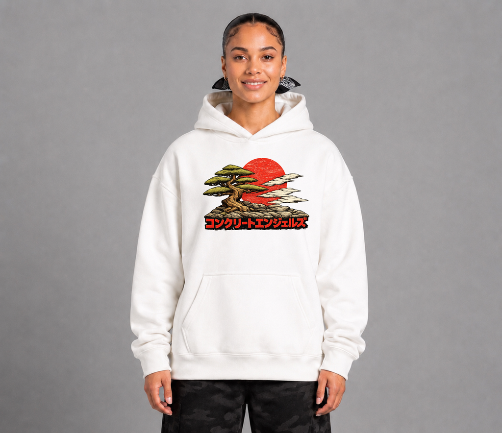 500 GSM Anges Paris Bonsai Heavyweight Hoodie