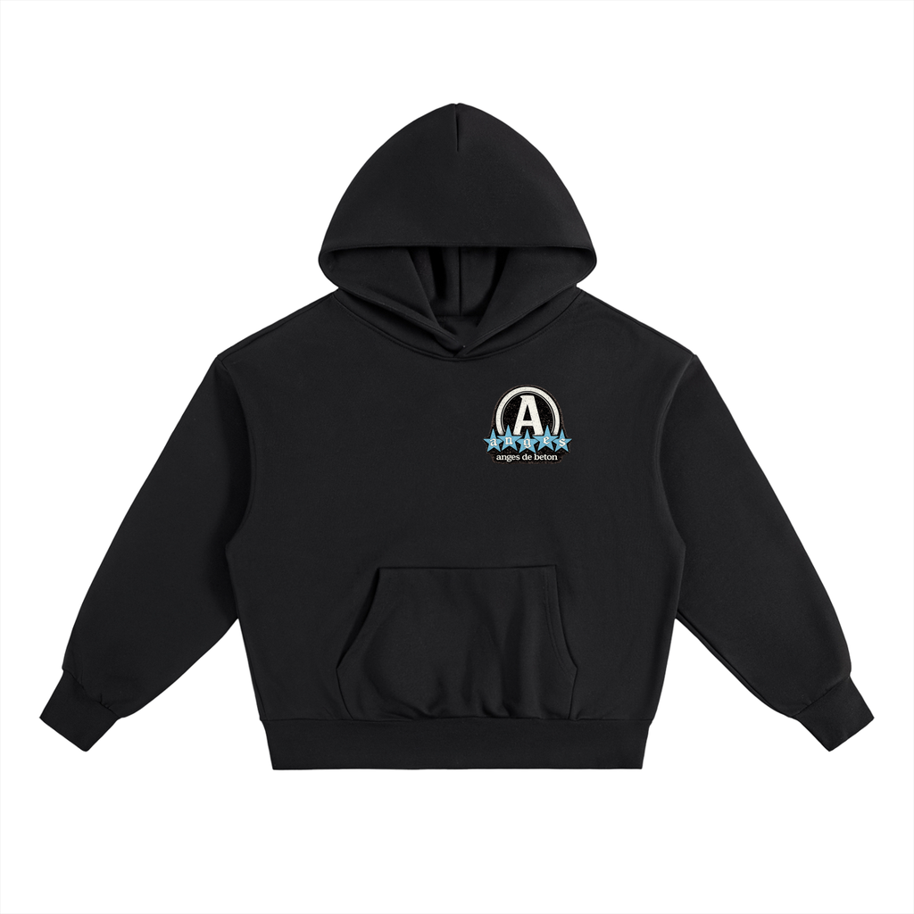 500 GSM Anges Stars Heavyweight Hoodie