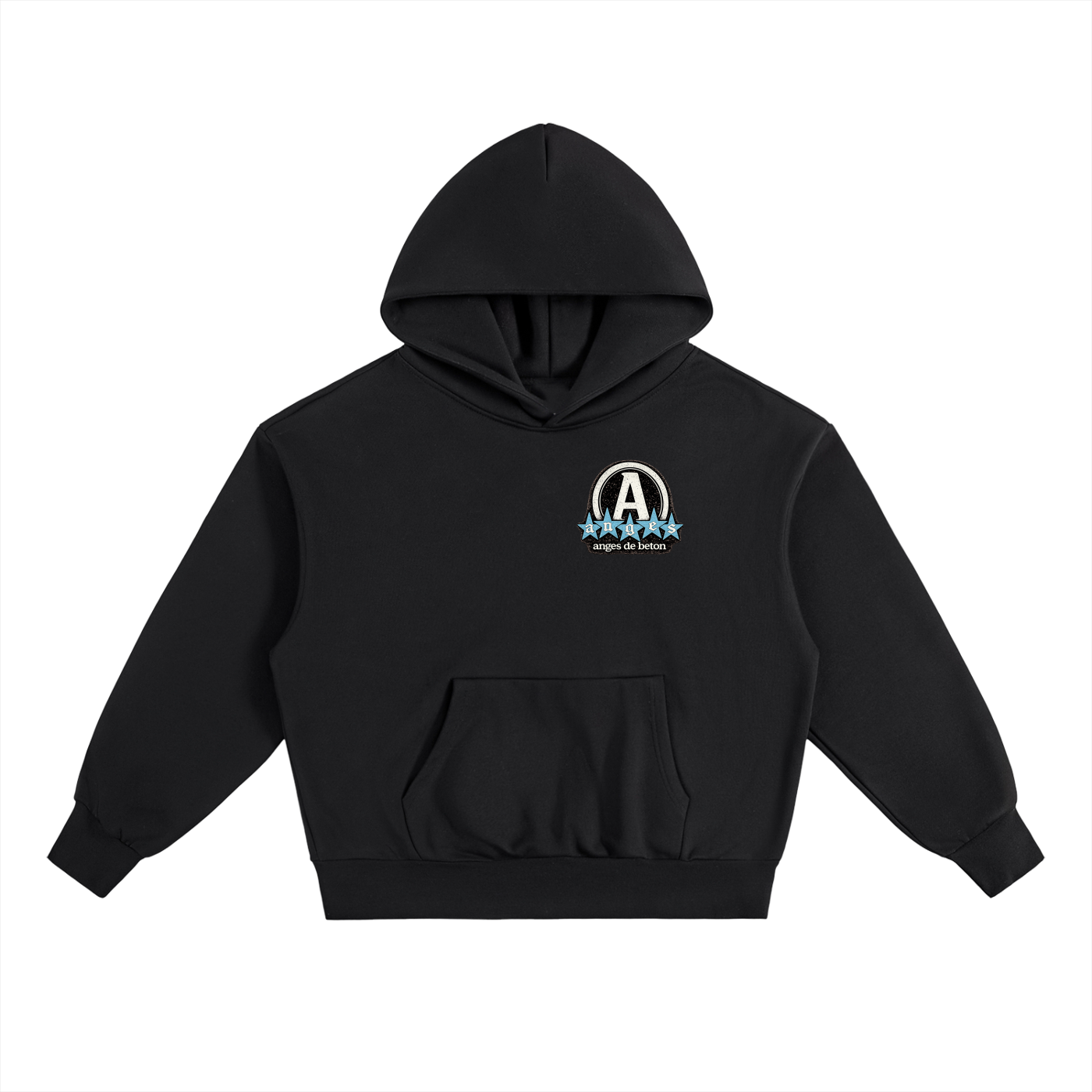 500 GSM Anges Stars Heavyweight Hoodie