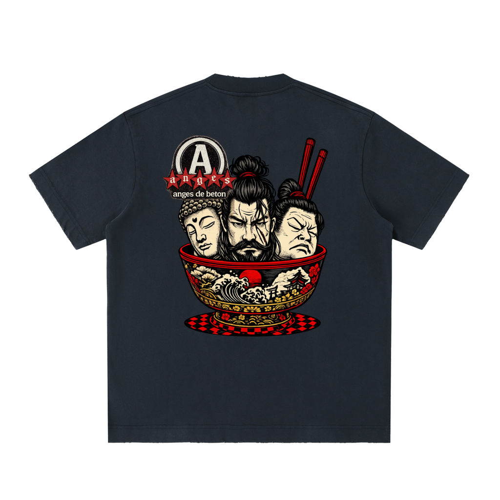 430 GSM Kanji Bowl Heavyweight T-Shirt