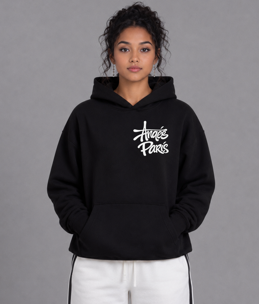 500 GSM Anges Paris Heavyweight Hoodie