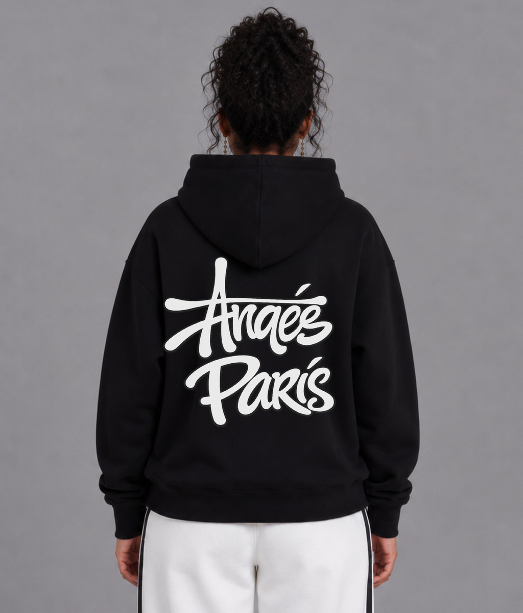 500 GSM Anges Paris Heavyweight Hoodie