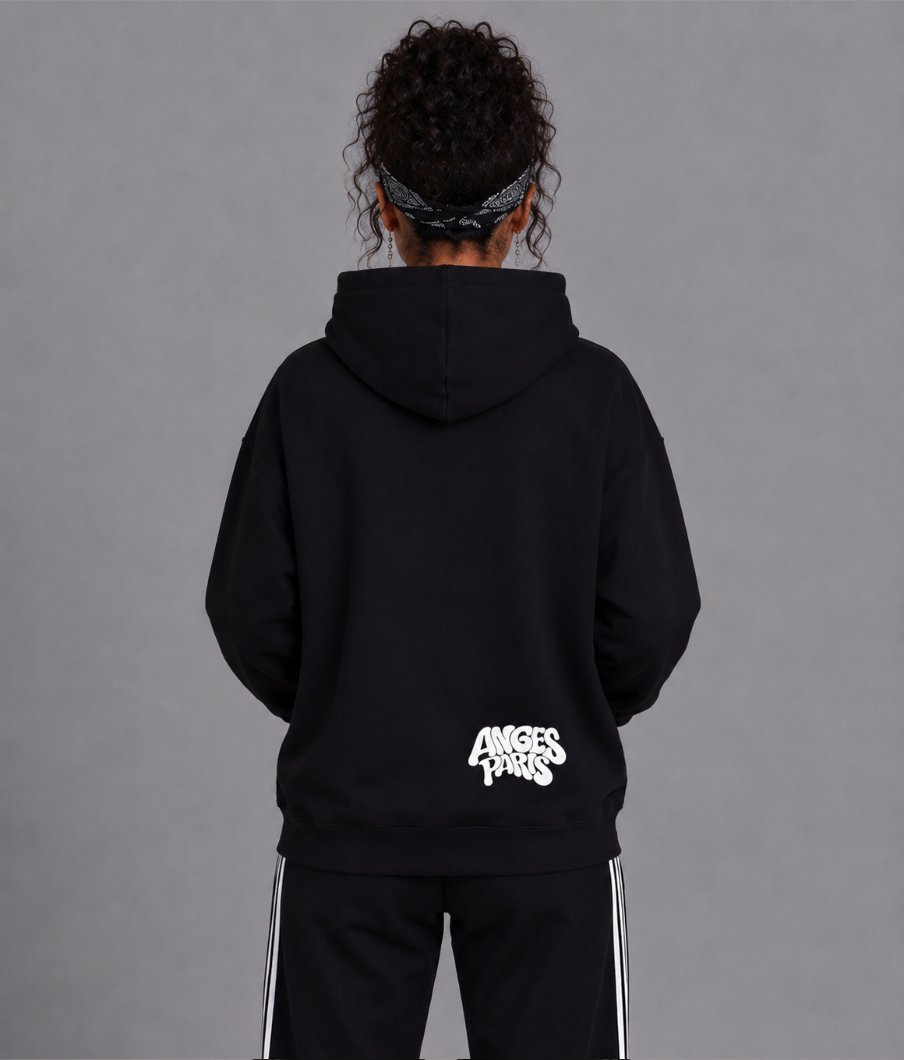 460 GSM Anges Paris Bubble Gum Heavyweight Fleece Hoodie